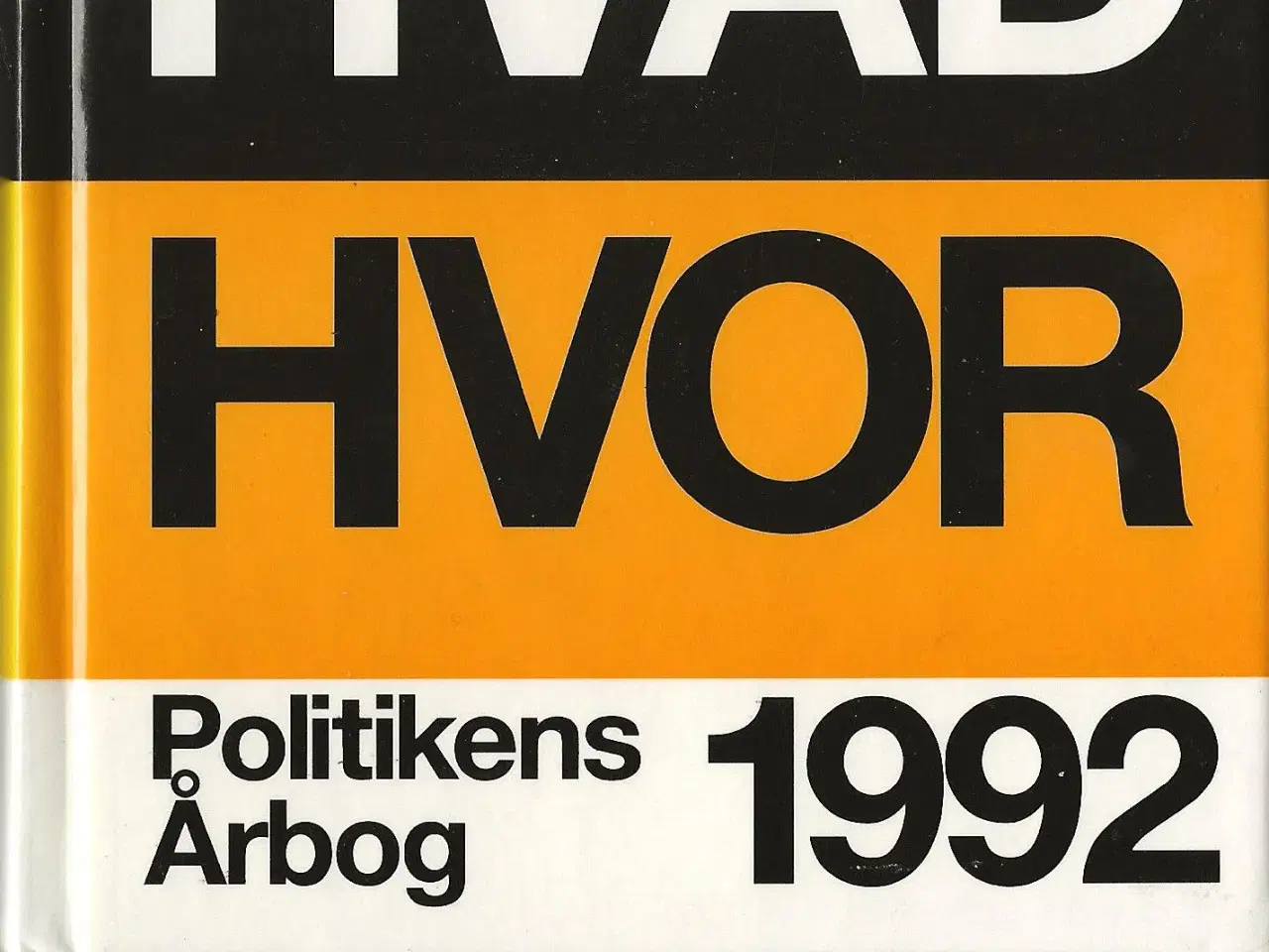 Billede 1 - Hvem-Hvad-Hvor 1992