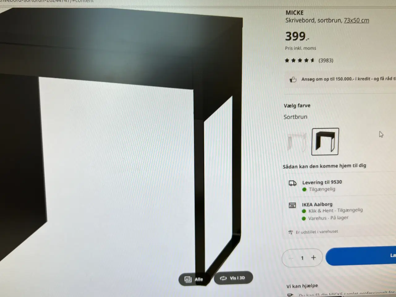 Billede 5 - Skrivebord IKEA 