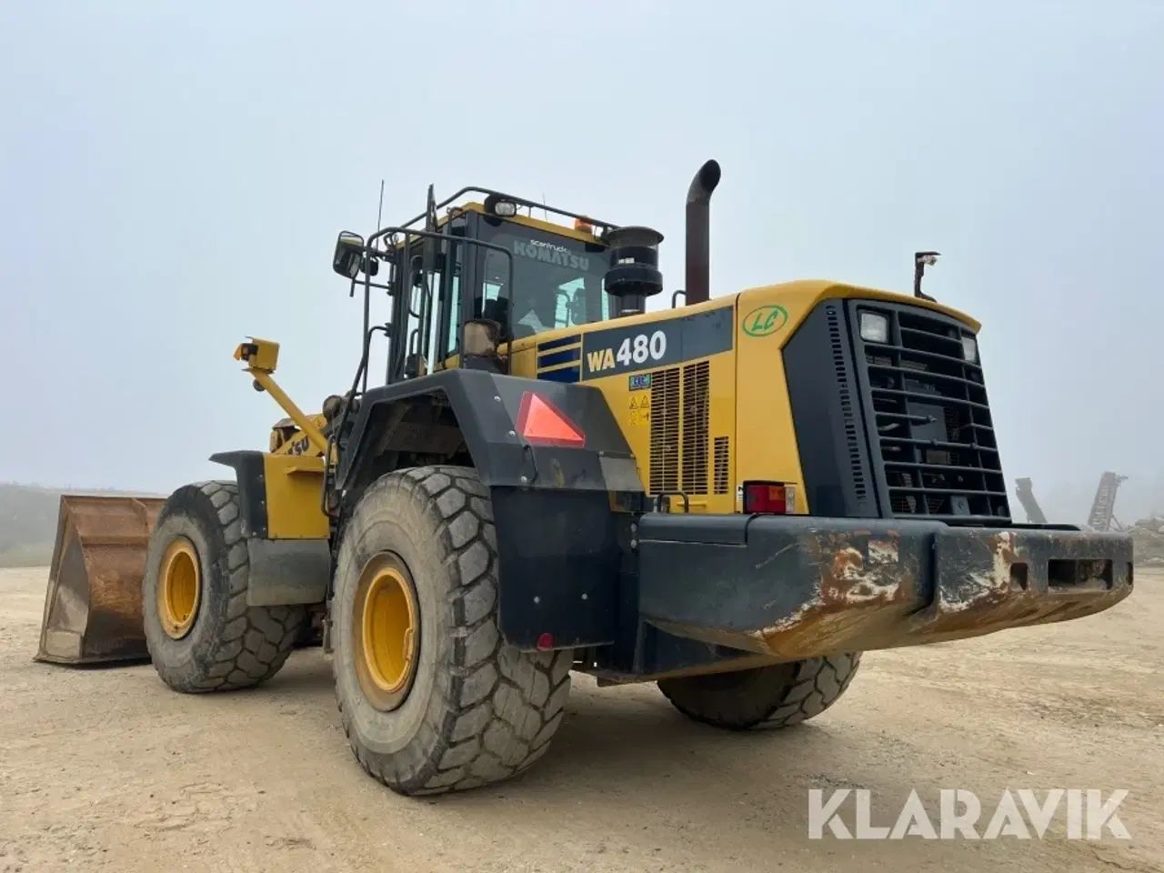 Billede 4 - Gummiged Komatsu WA 480-6