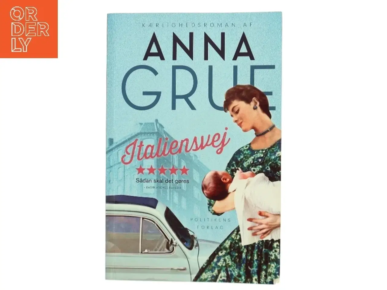 Billede 1 - Italiensvej af Anna Grue (Bog)