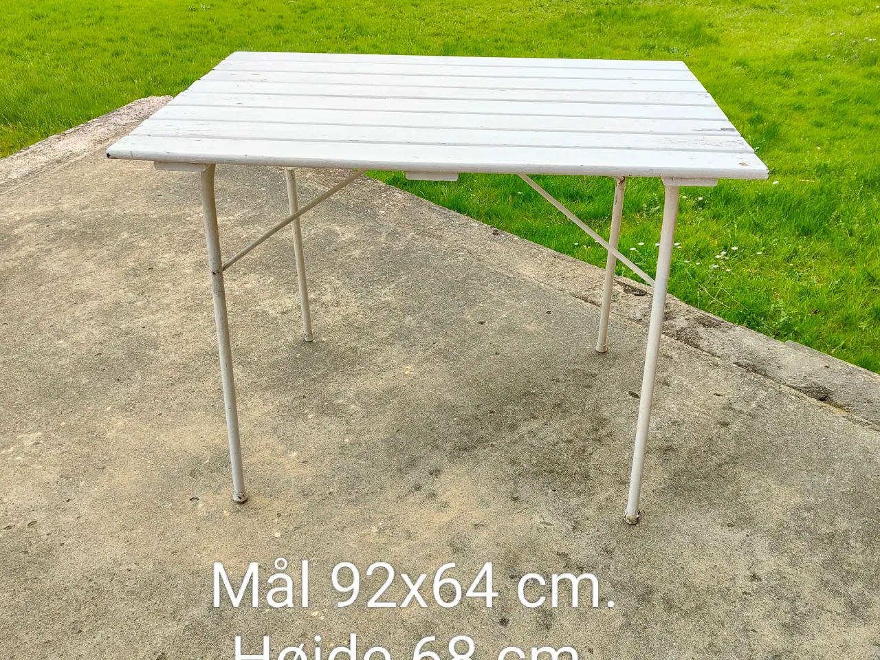 Billede 9 - Charmerende retro havebord 