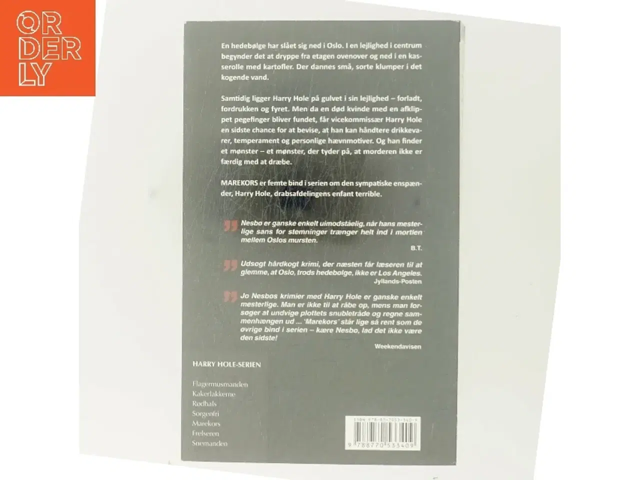 Billede 3 - Marekors af Jo Nesbø (Bog)