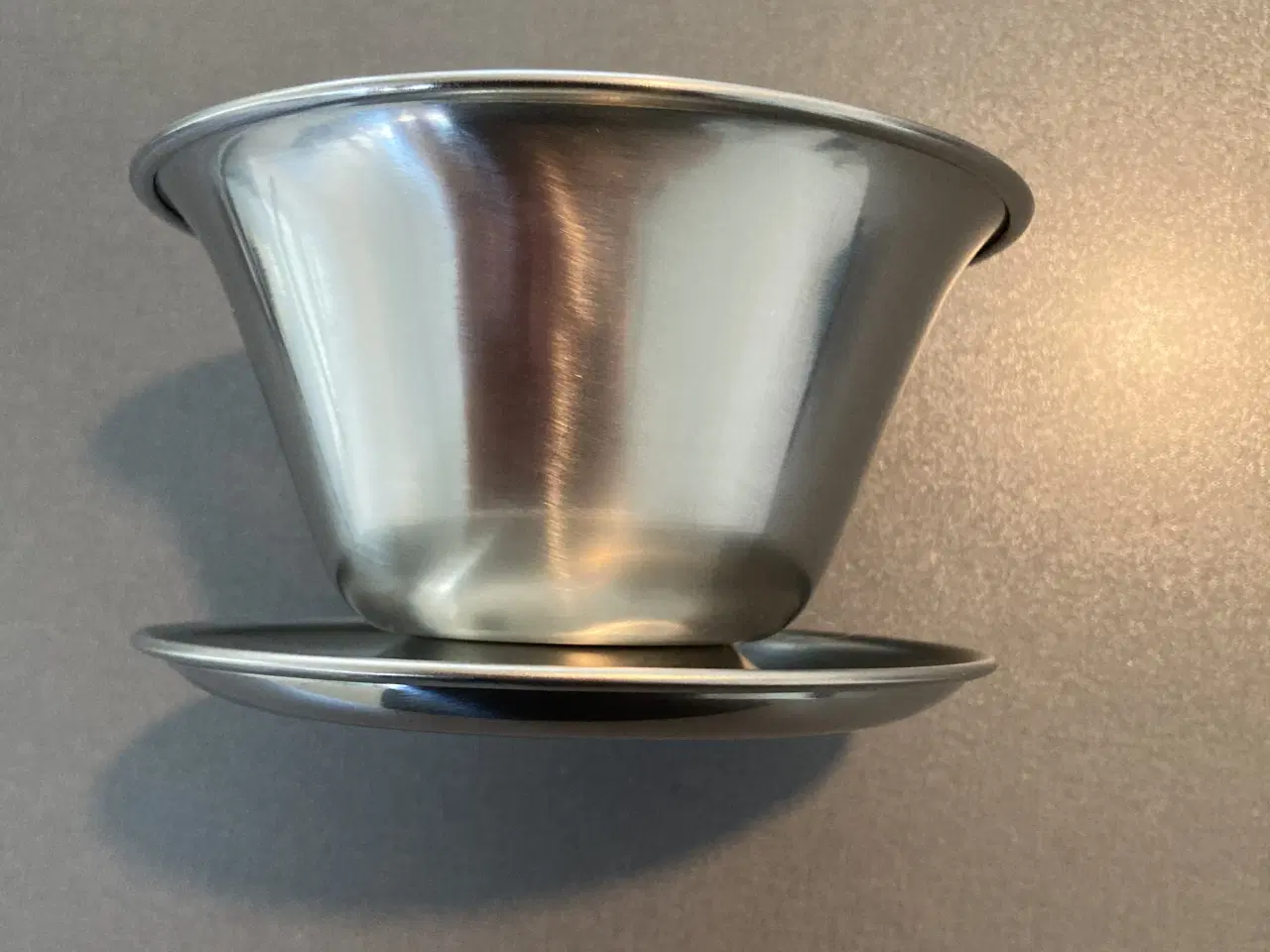 Billede 3 - Sauceskål i stål