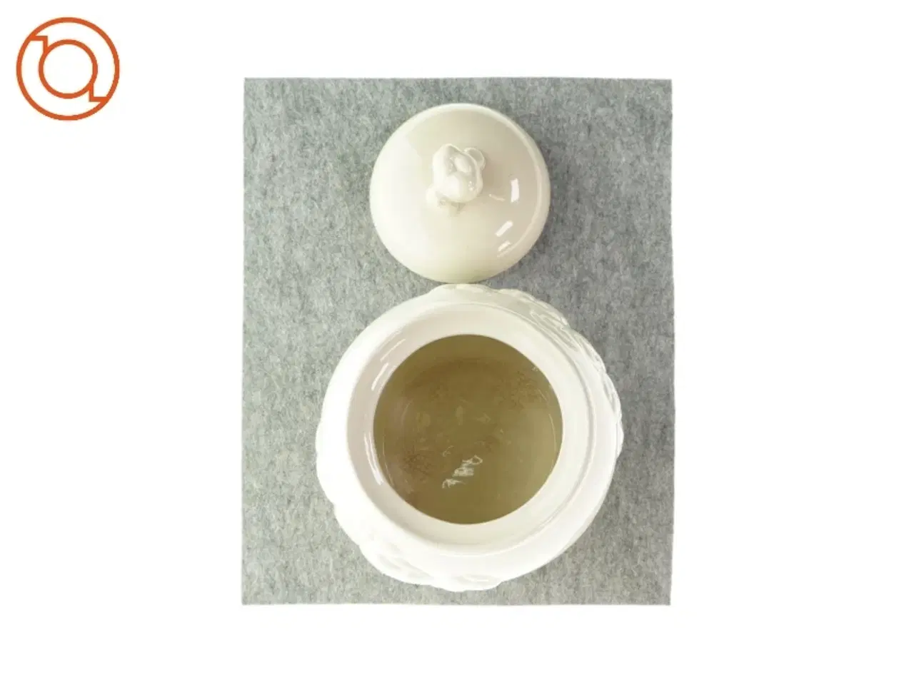 Billede 4 - Krukke med låg (str. HØ 28x 15 cm)