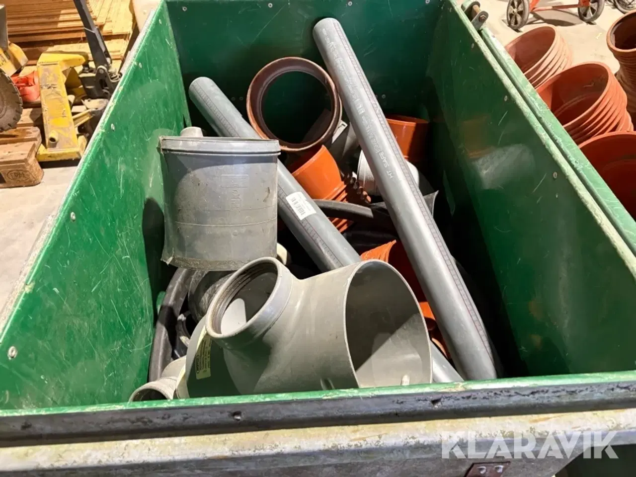 Billede 6 - parti kloak- og afløbsfittings – Uponor, Ostendorf m.fl.