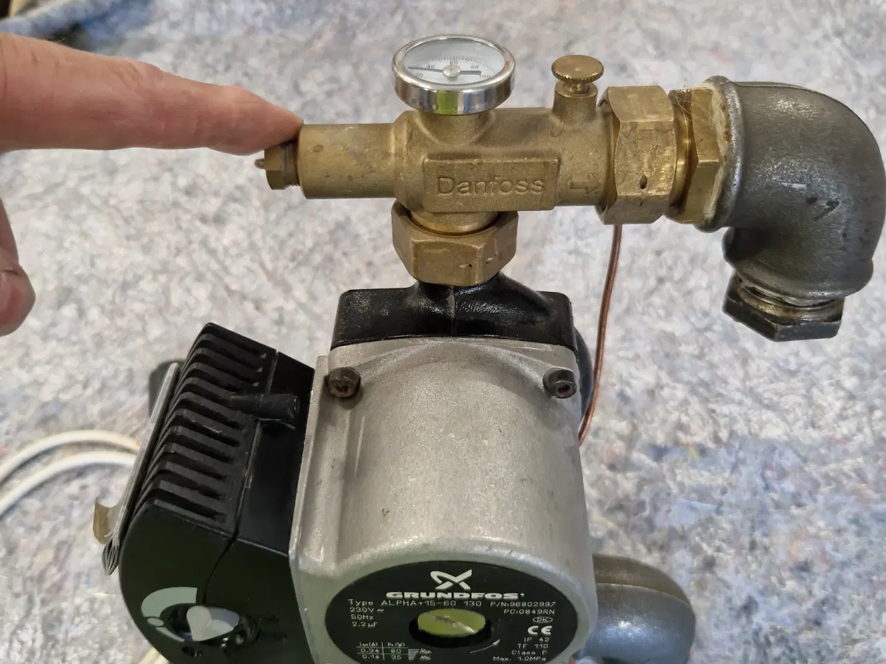 Billede 3 - Danfoss pumpeshunt til gulvvarme