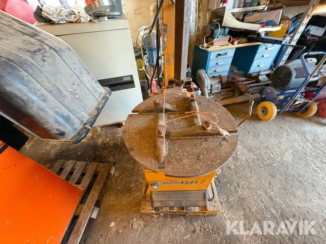 Billede 9 - Dækapparat og afbalancering apparat Schenck / Hpa Asg/ 5500