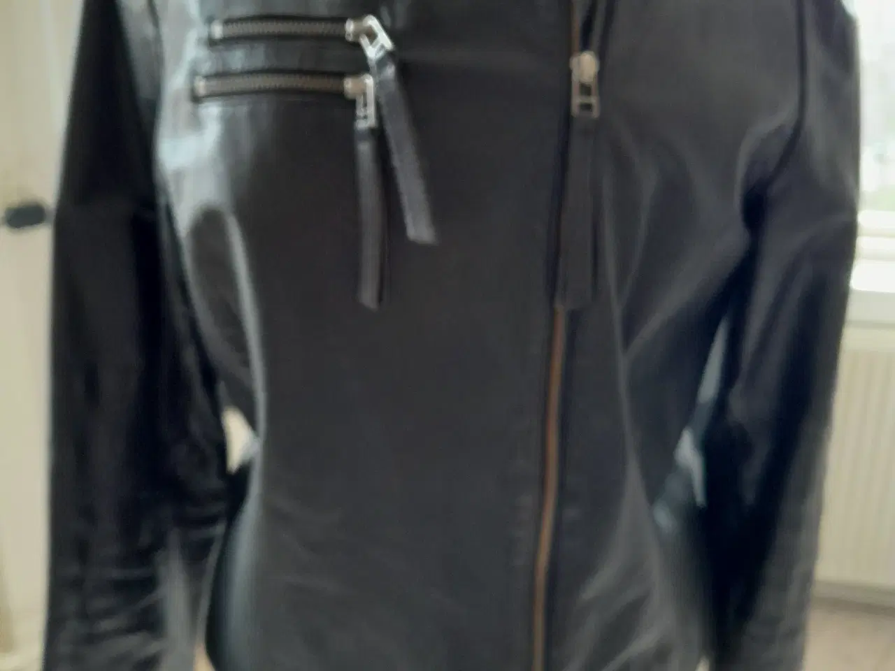 Billede 1 - Skindjakke Selected femme