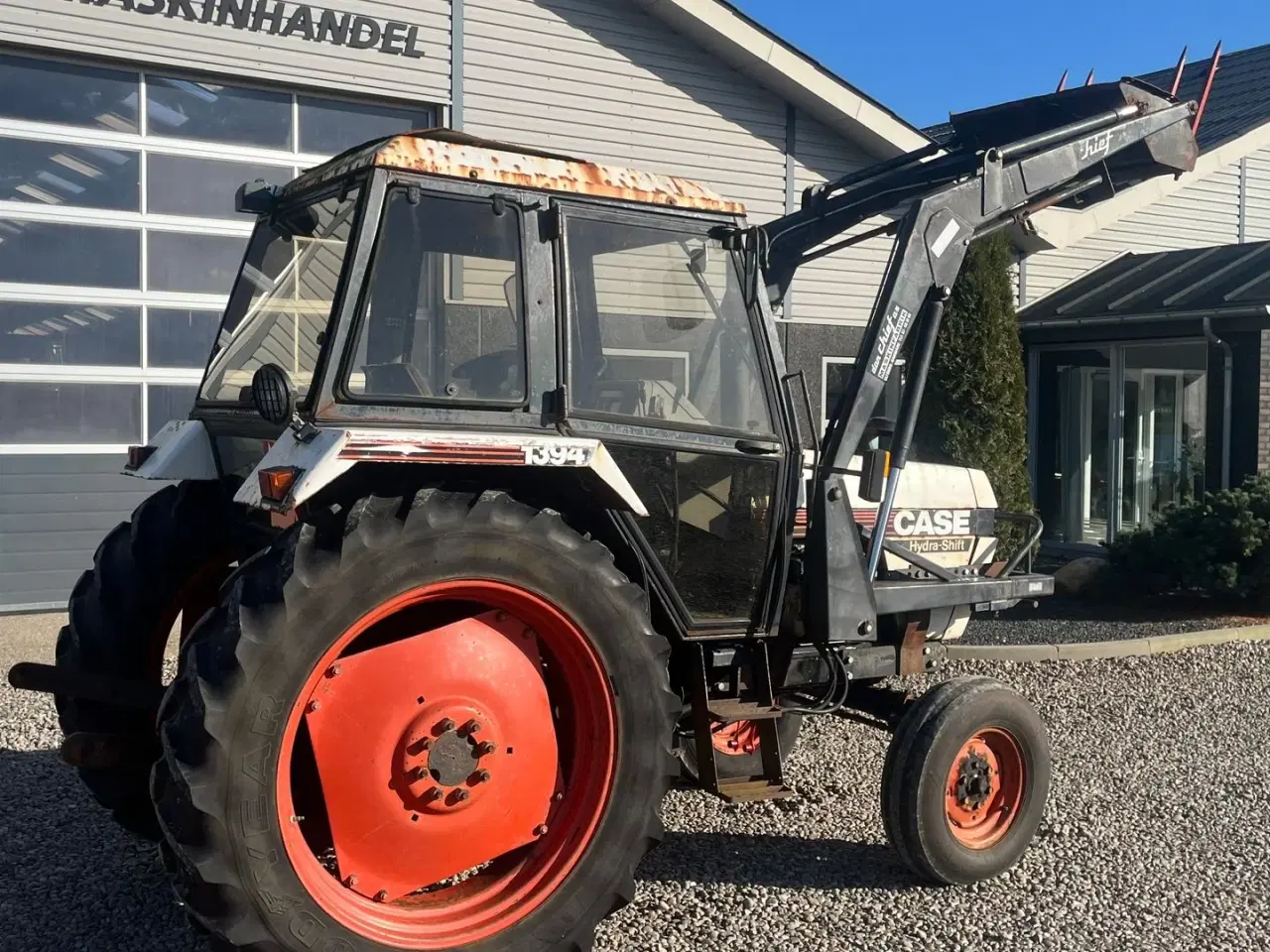 Billede 11 - Case 1394 Hydro-shift med frontlæsser