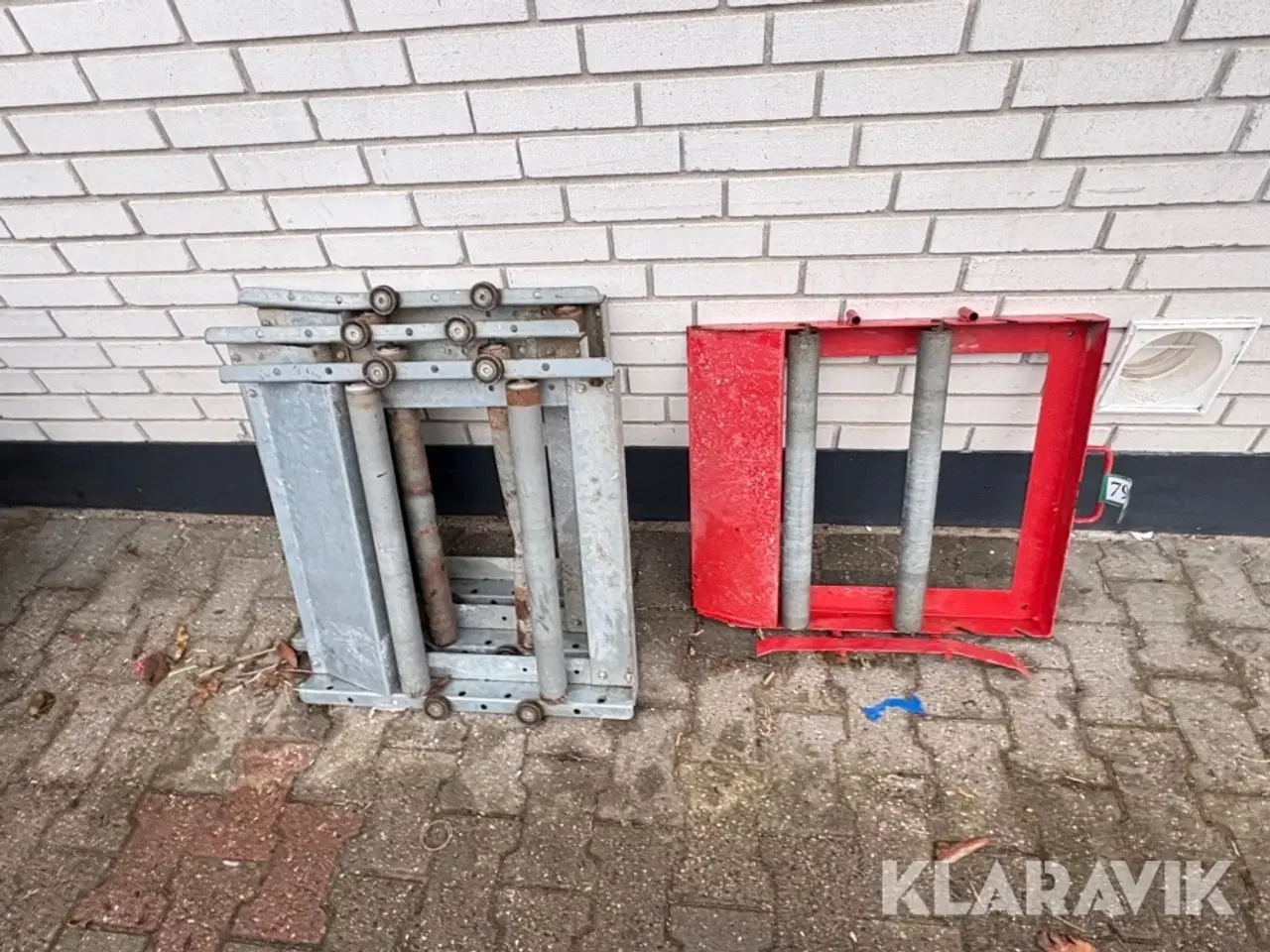 Billede 2 - Afrullere til kabeltromler 4 styk