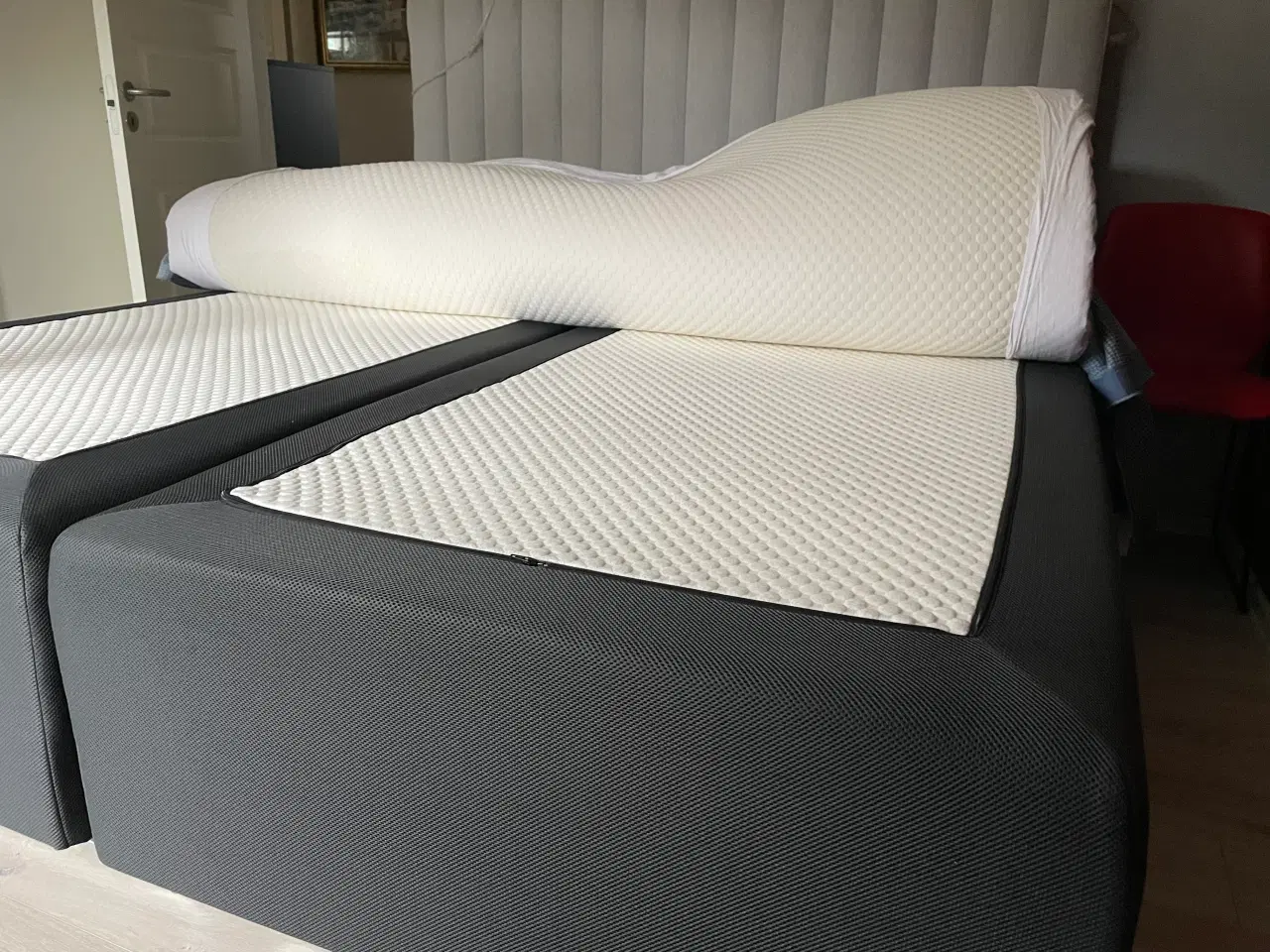 Billede 2 - 2 enkelte senge som dobbelseng