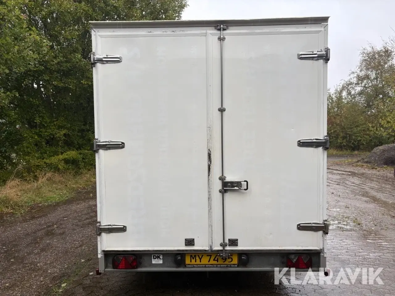 Billede 6 - Cargo trailer Humbaur Lukket