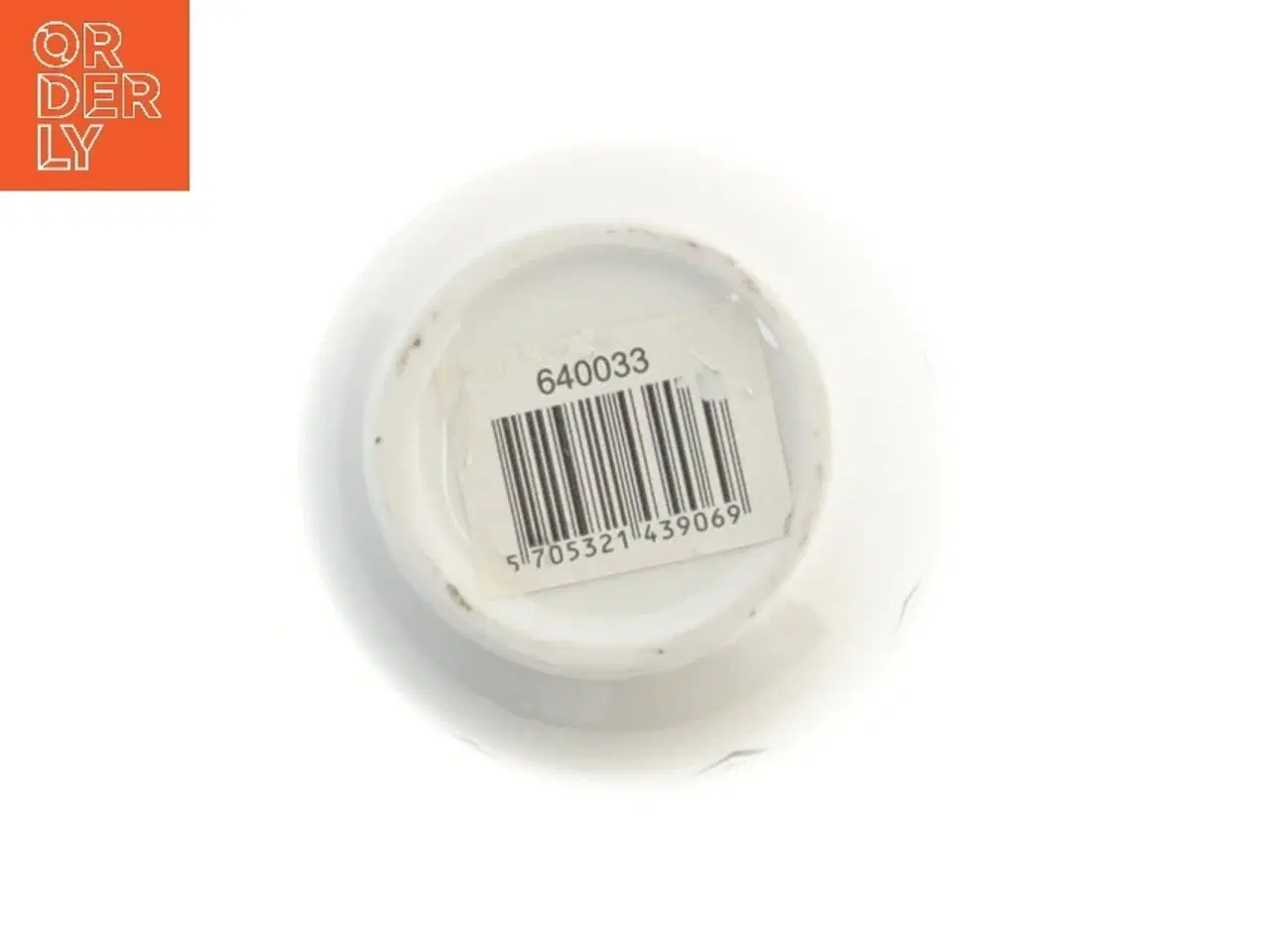 Billede 3 - Dekorativ vase med mønster (str. Ø 6x19 cm)