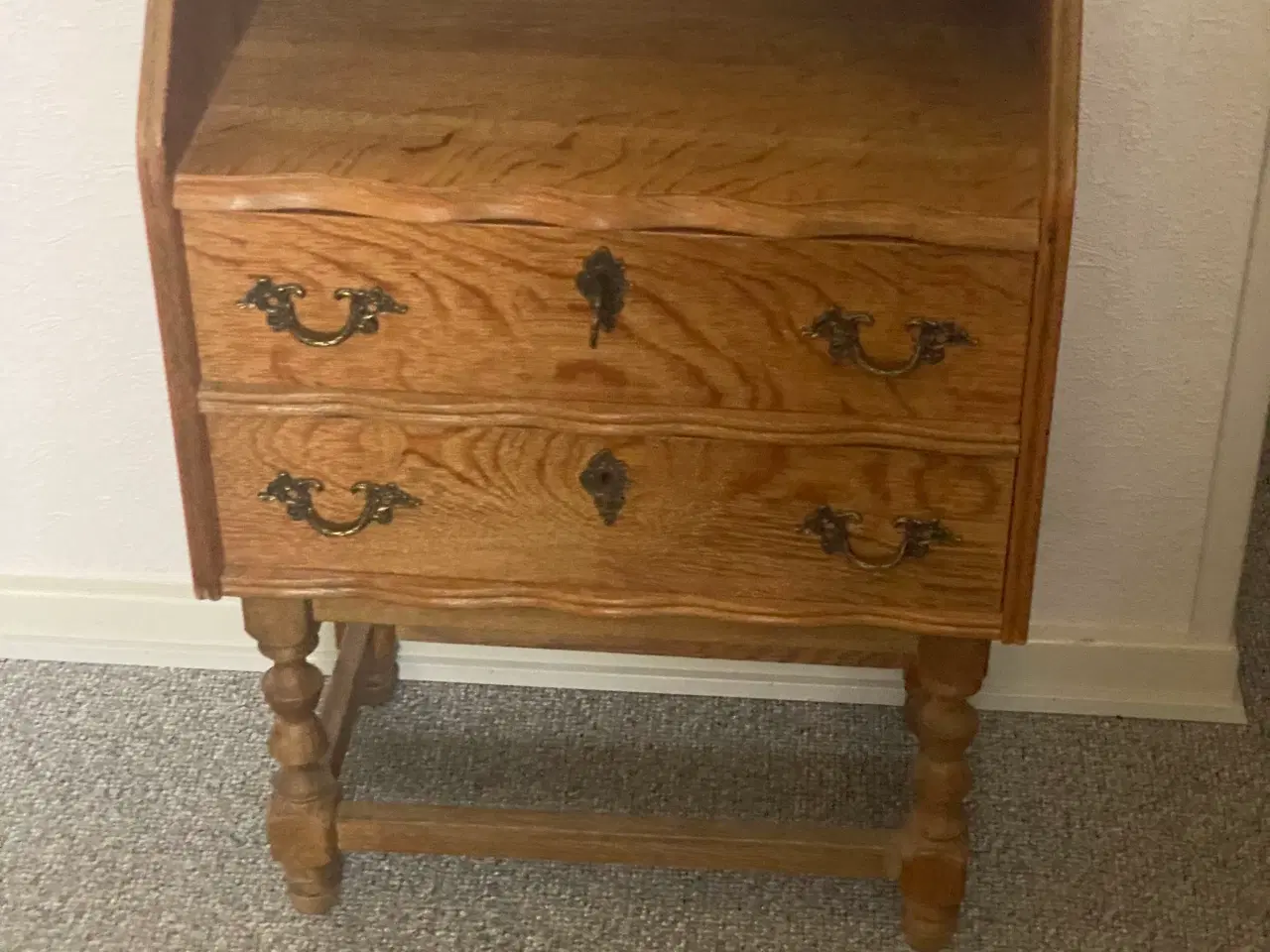 Billede 3 - I egetræ med spejl