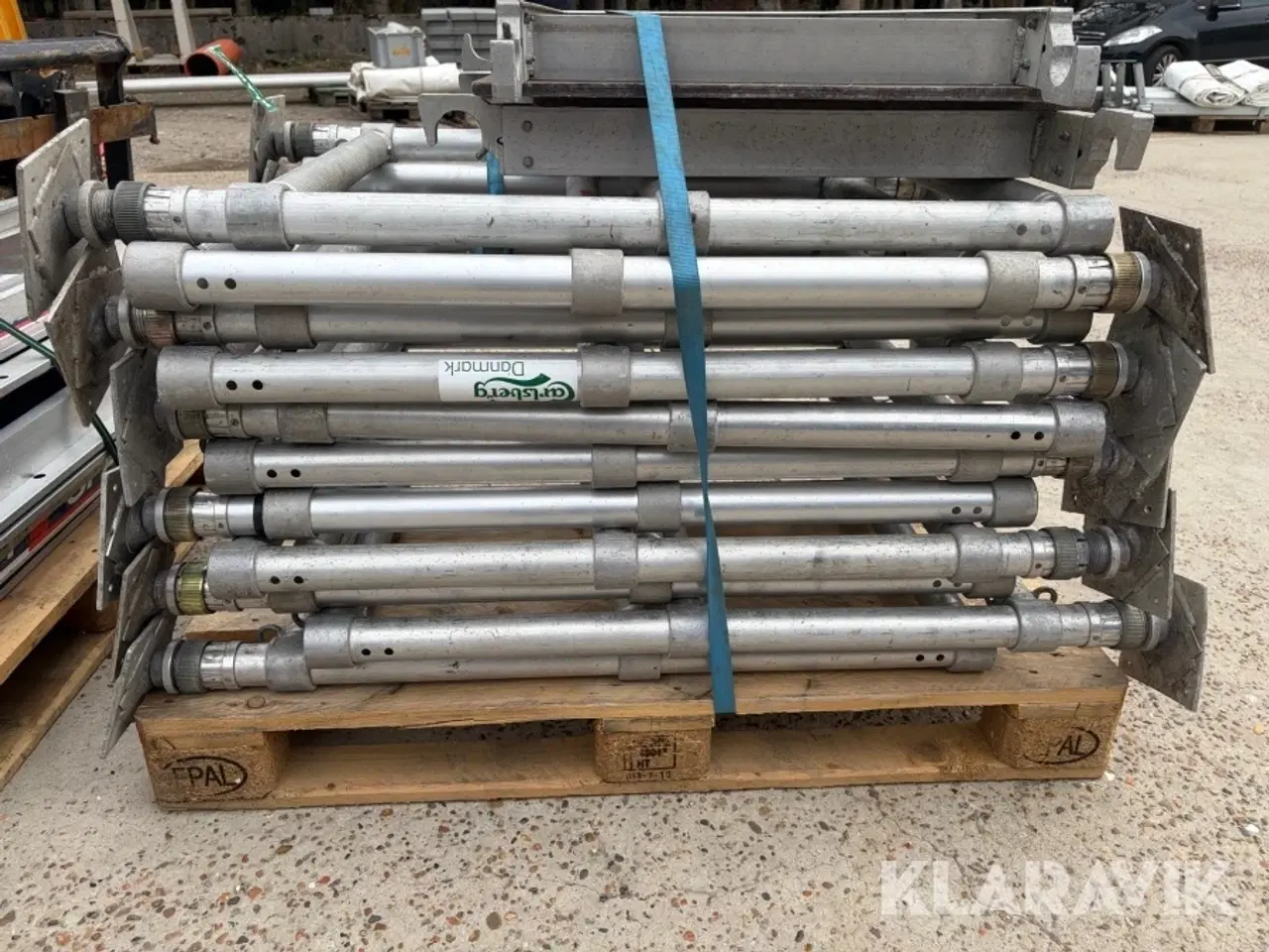 Billede 4 - Stillads 15 meter med 2 hjørner - 2 paller