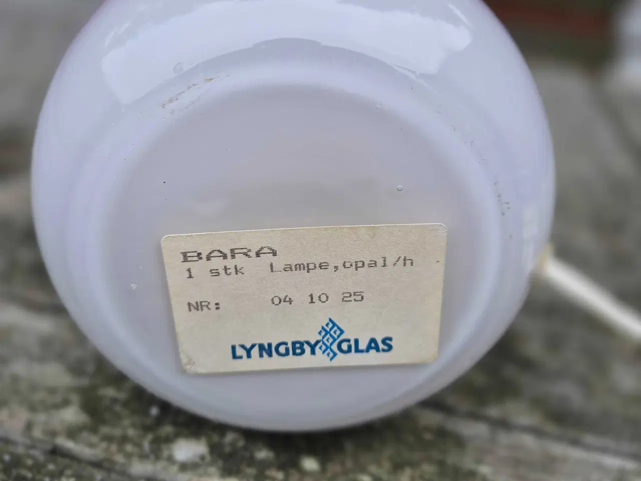 Billede 13 - Sjælden bordlampe fra Lyngby Glas