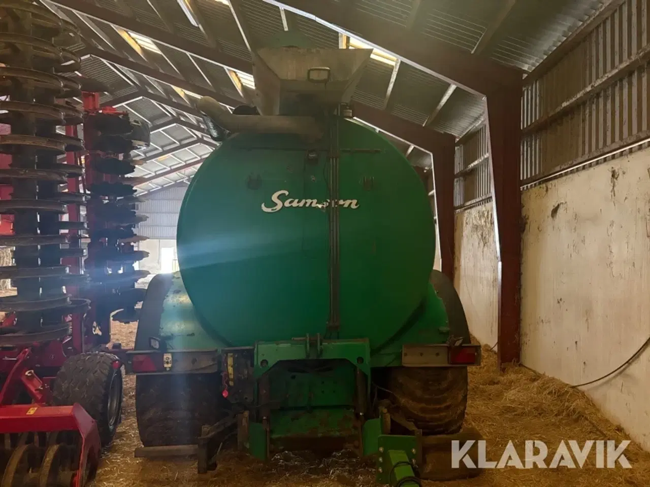 Billede 2 - Gyllevogn Samson PG25 FH + Tandnedfælder & Fronttank