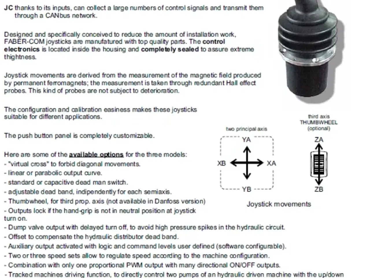 Billede 9 - 2 x Joysticks til skovbrugsmaskine + 8 funktioner 