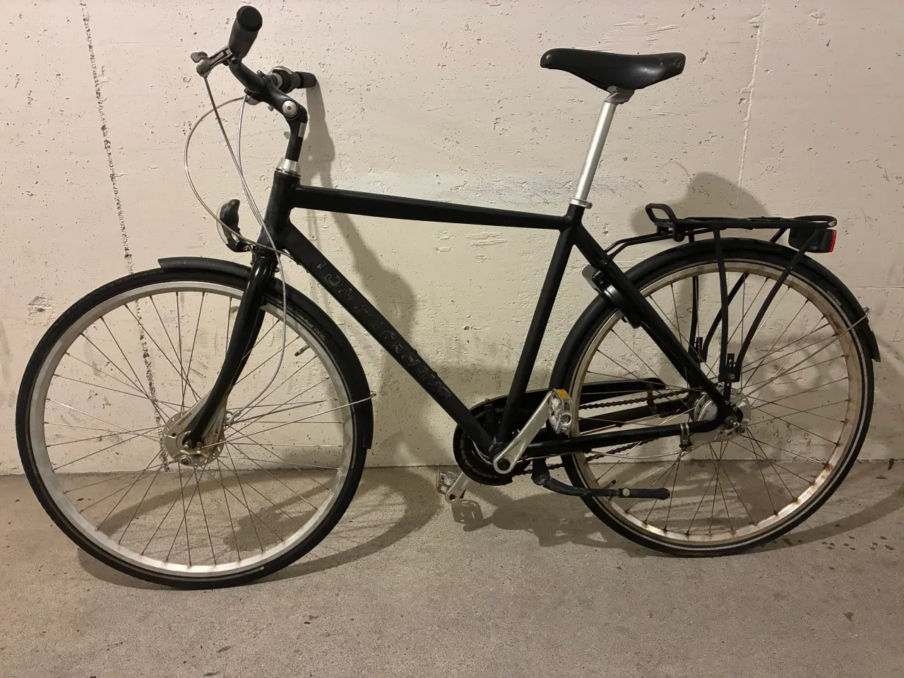 Billede 2 - Herrecykel sort 7 indvendige gear