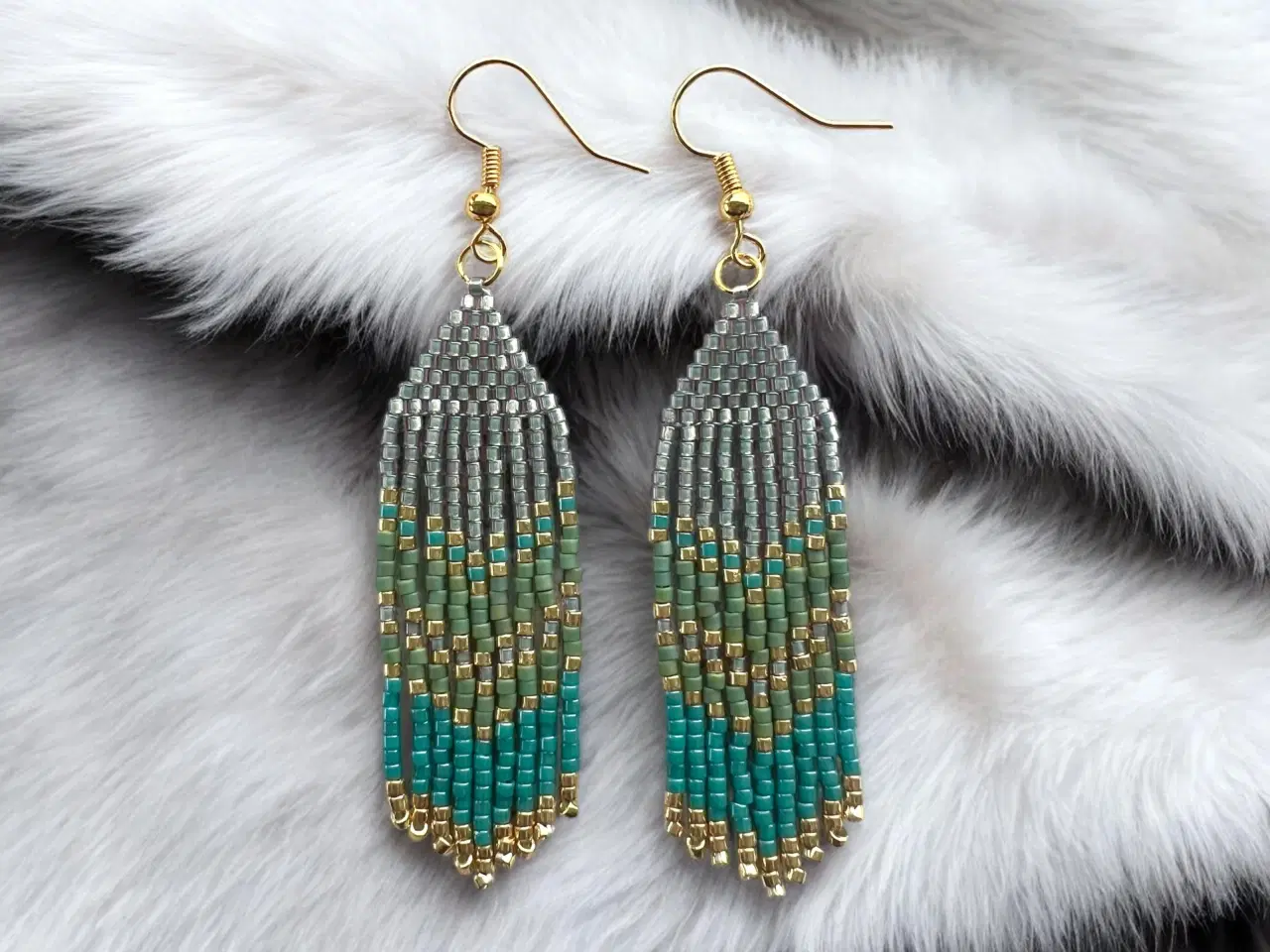 Billede 1 - Grønlandske øreringe håndlavede 