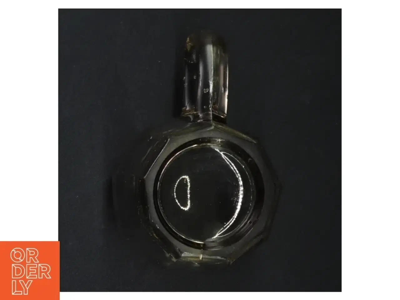 Billede 3 - Mundblæst Røgfarvet Glas krus (str. 12 x 14 x 9 cm)