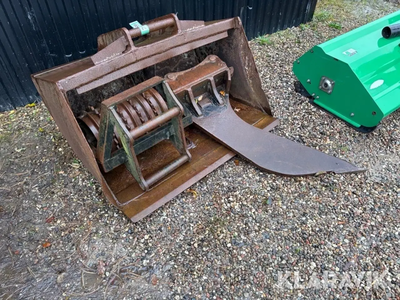 Billede 2 - Skovl, tromle og grubbetand