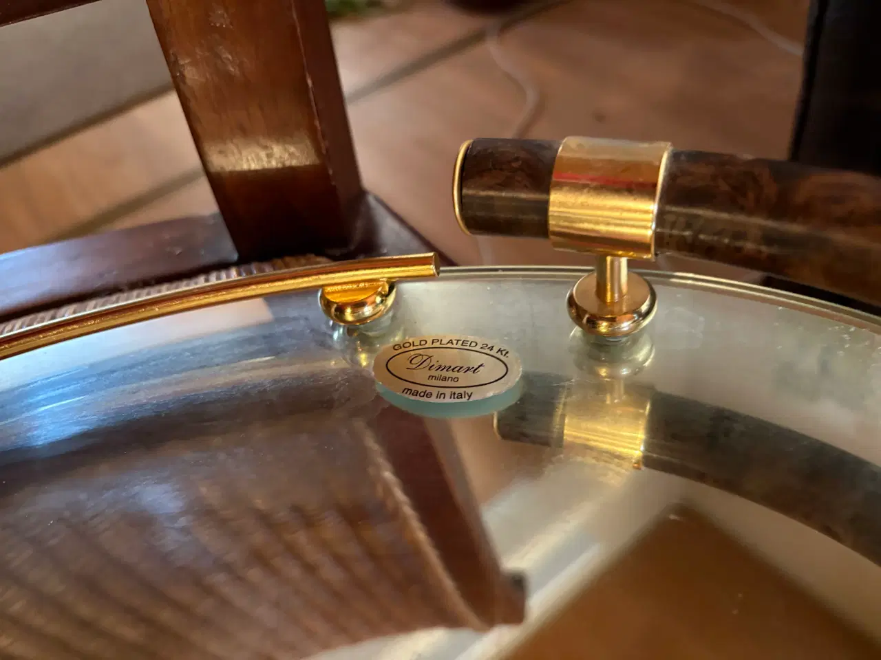 Billede 3 - Guldbelagt bakke