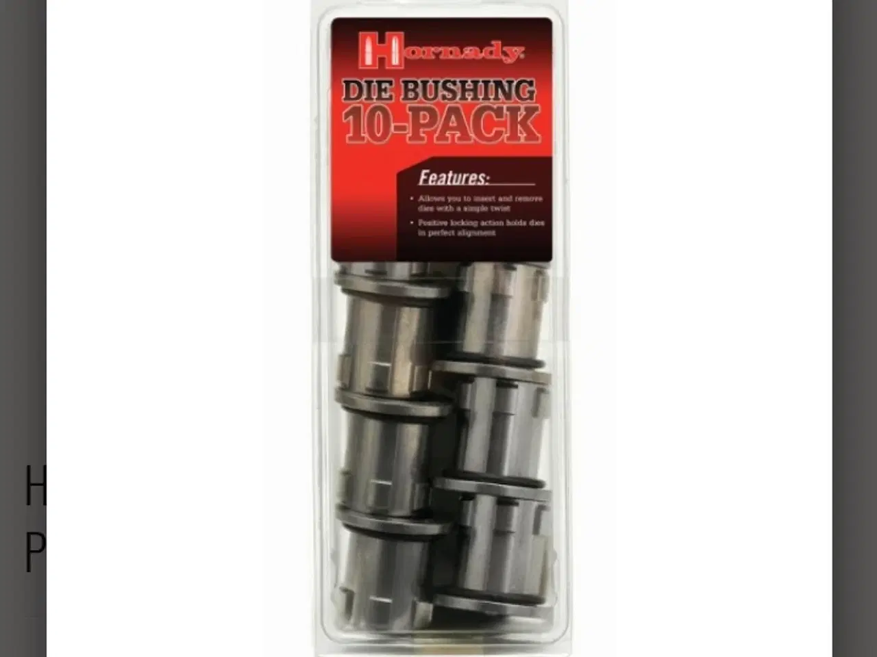 Billede 1 - Hornardy die bøsninger 