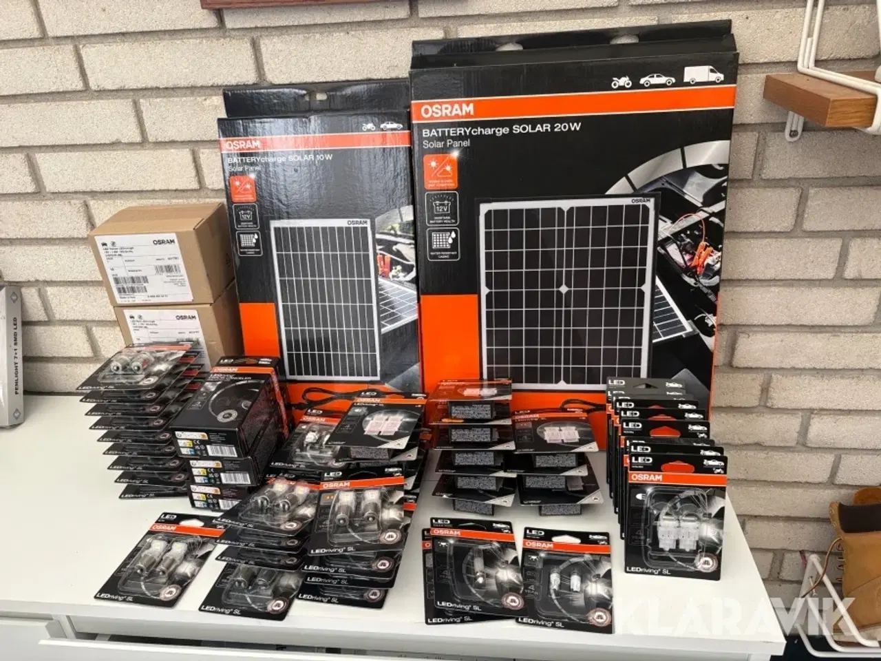 Billede 2 - Led pære og solpaneler Osram