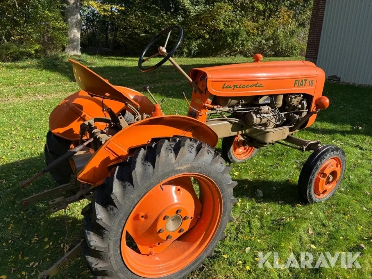 Billede 3 - Veterantraktor Fiat 18