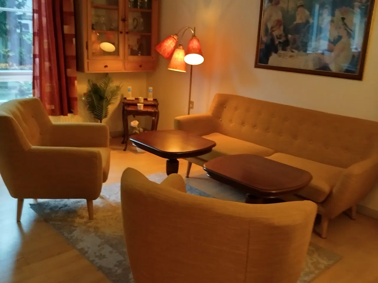 Billede 3 - Retro sofa og 2 lænestole i fin stand