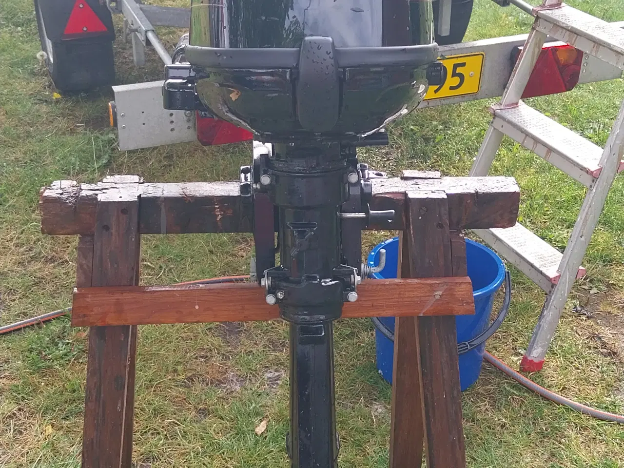 Billede 16 - Jolle, trailer, motor og udstyr