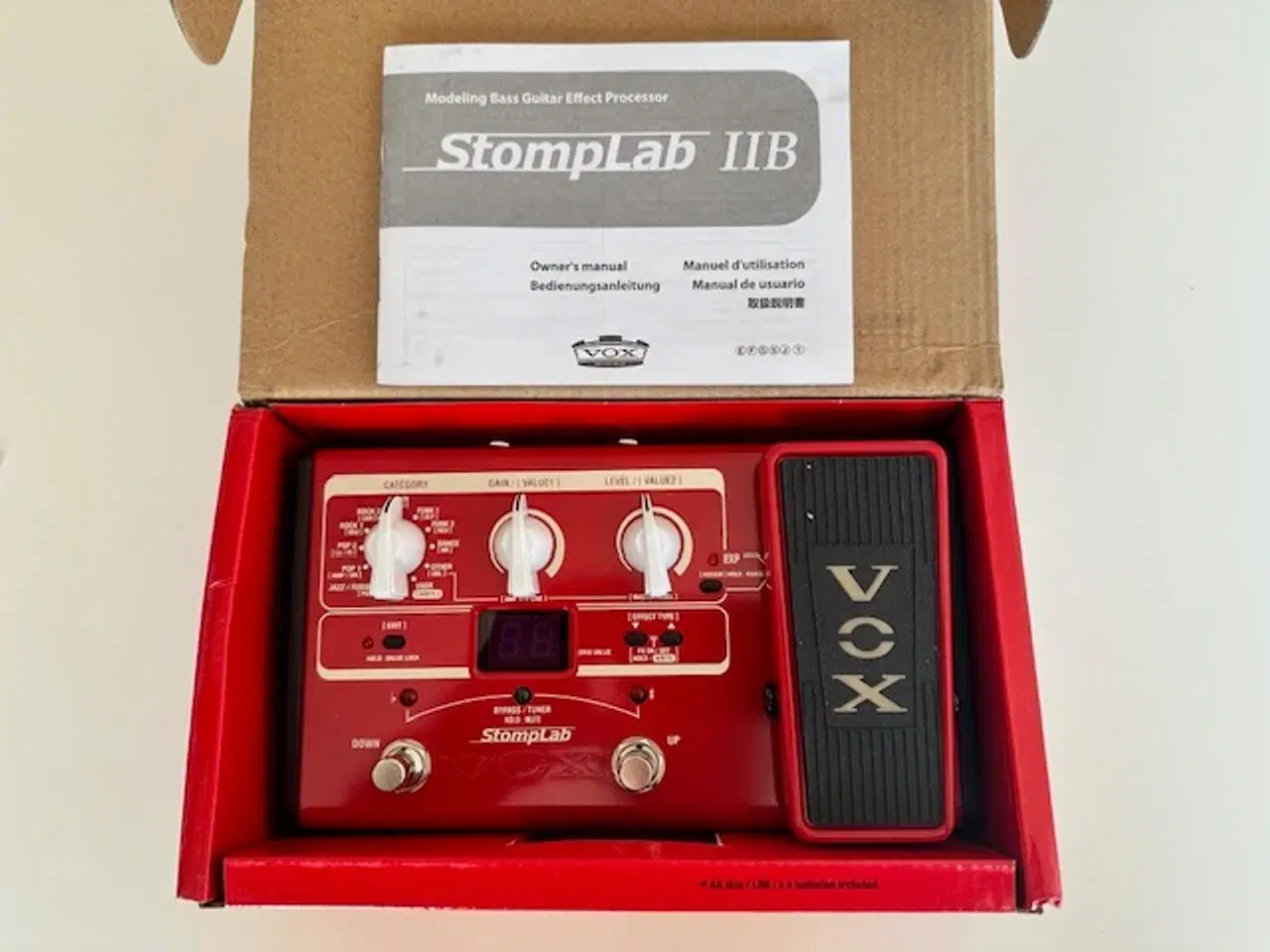 Billede 1 - Helt ny VOX effektpedal, StompLab