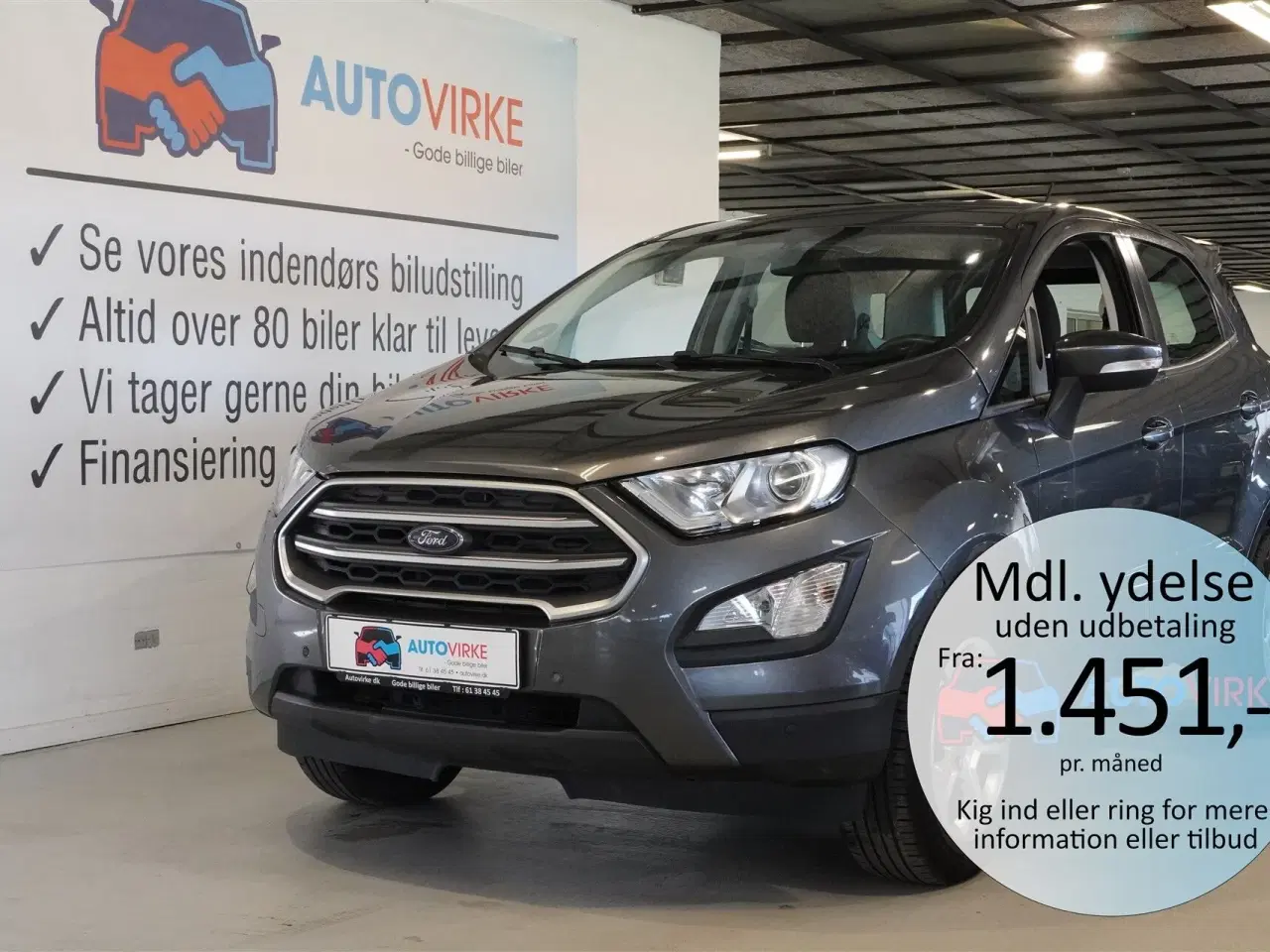 Billede 1 - Ford Ecosport 1,0 EcoBoost ST-Line 125HK 5d
