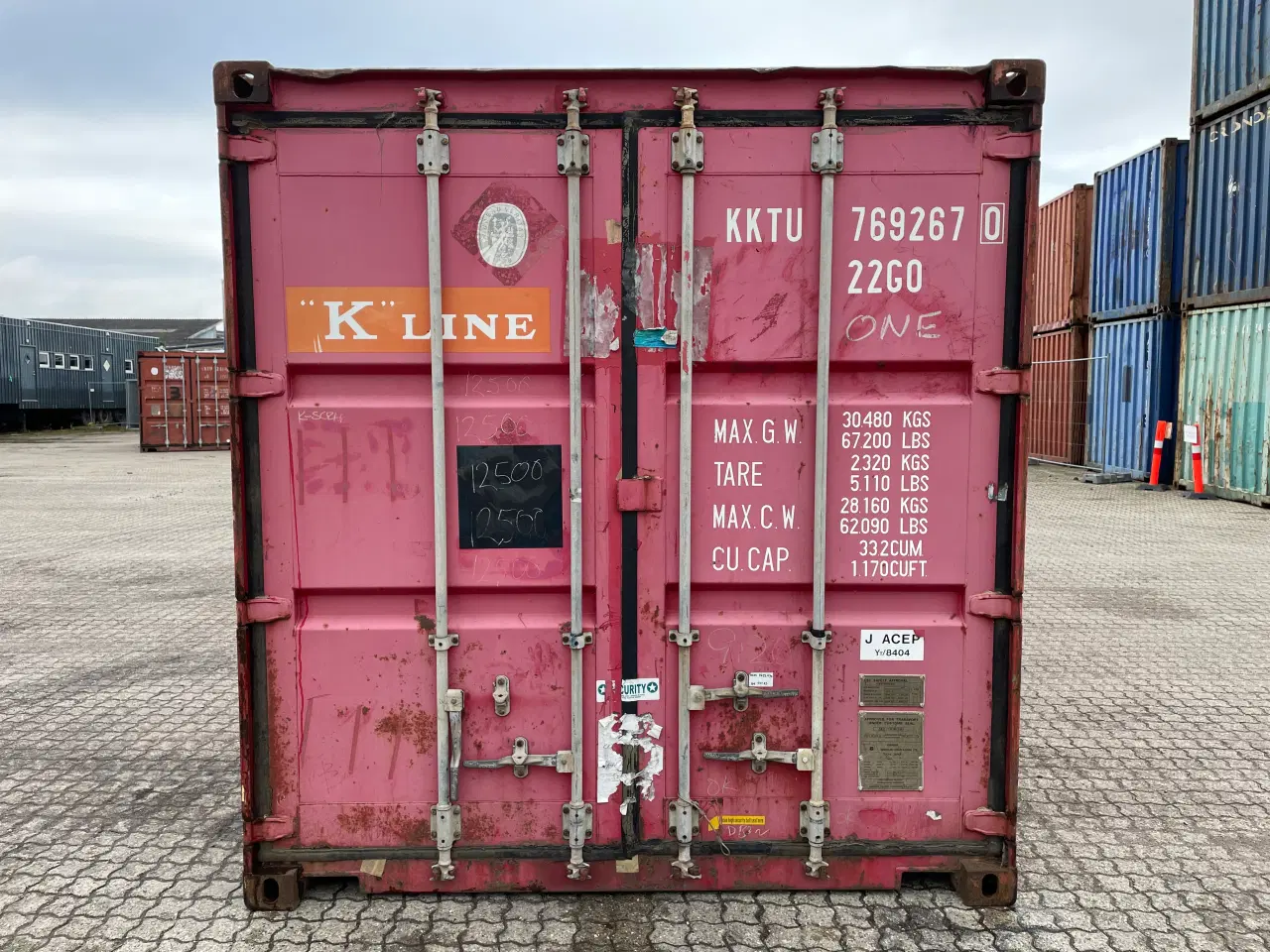 Billede 1 - 20 fods Container- ID: KKTU 769267-0