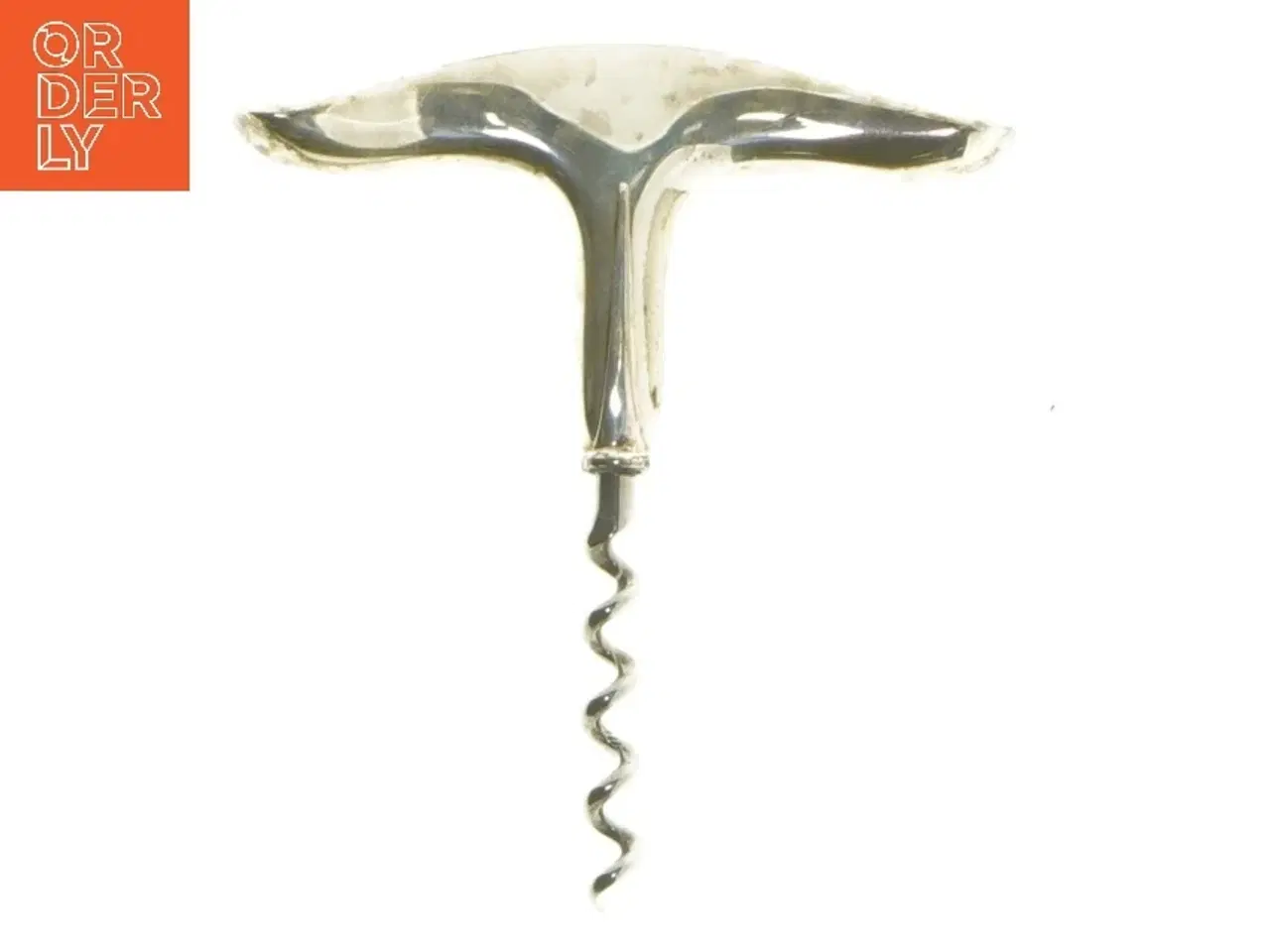 Billede 3 - Vinoptrækker i metal (str. 10x9 cm)