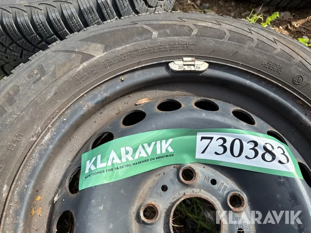 Billede 9 - Dæk med stålfælge Goodyear Ultragrip