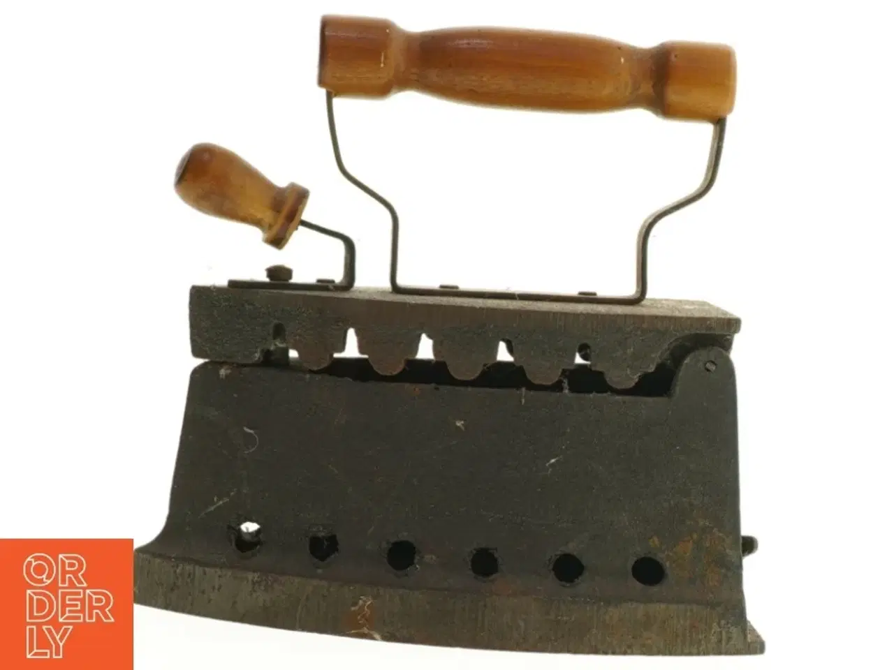 Billede 2 - Antikt strygejern (str. 20x18 cm)