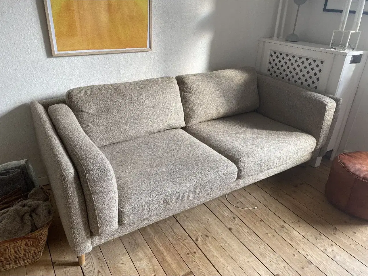 Billede 3 - 3 personers sofa i beige
