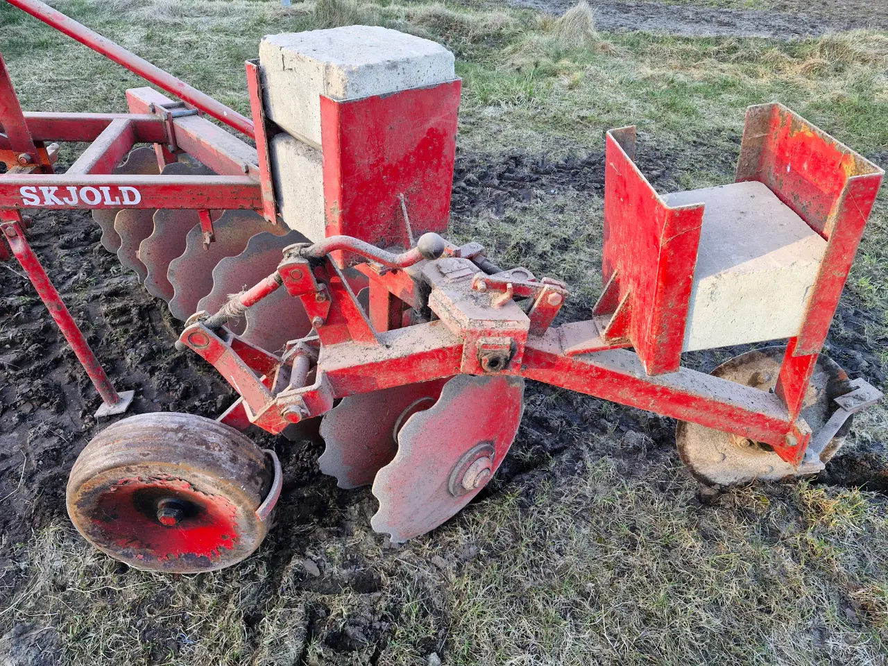 Billede 2 - Skjold tallerkenplov, 1,5 meter bred