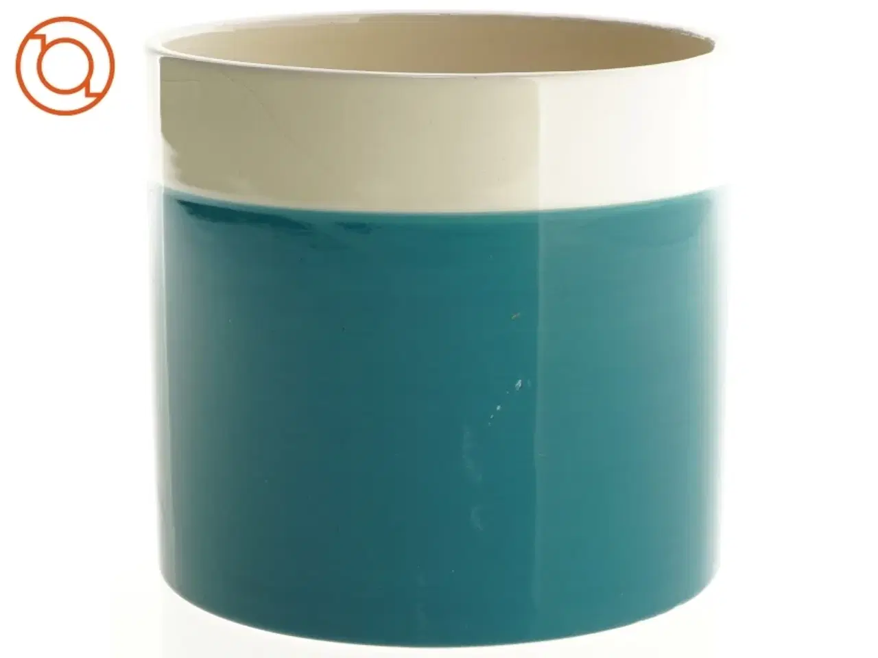 Billede 1 - Keramikvase, urtepotte (str. 12 o cm x 12 cm)