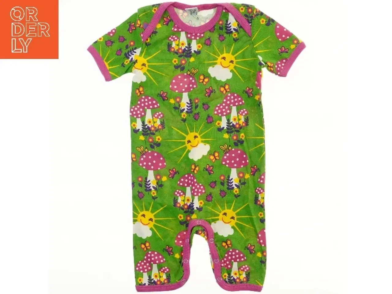 Billede 1 - Heldragt med sol og svampe motiv fra Småfolk (str. 86)