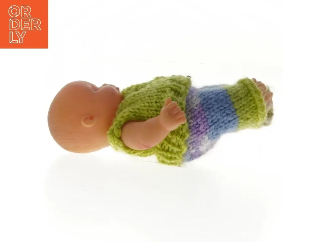 Billede 3 - Lille dukke med tøj (str. 12 cm)