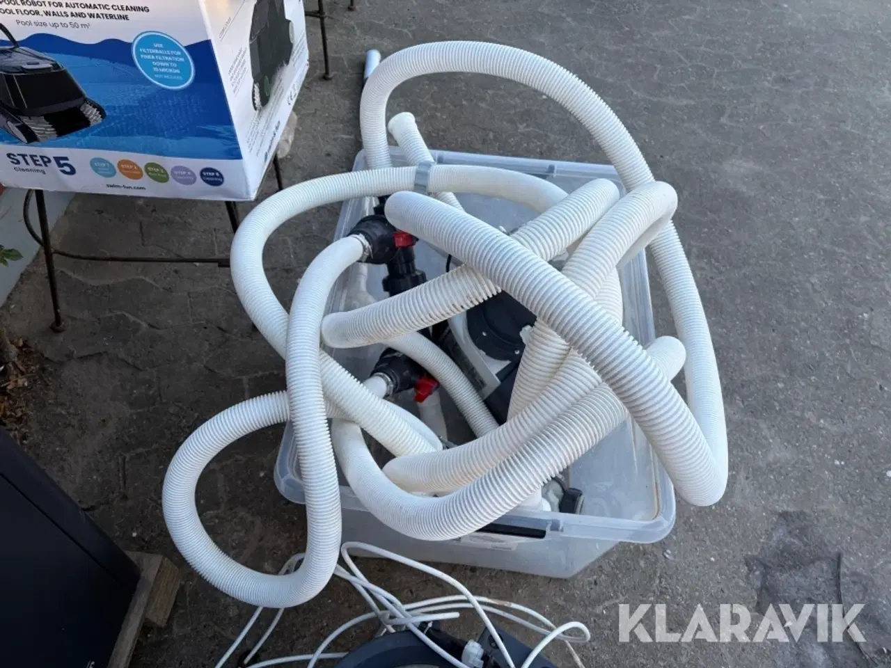 Billede 9 - Varmepumpe Swim & Fun 1402 inkl. støvsuger