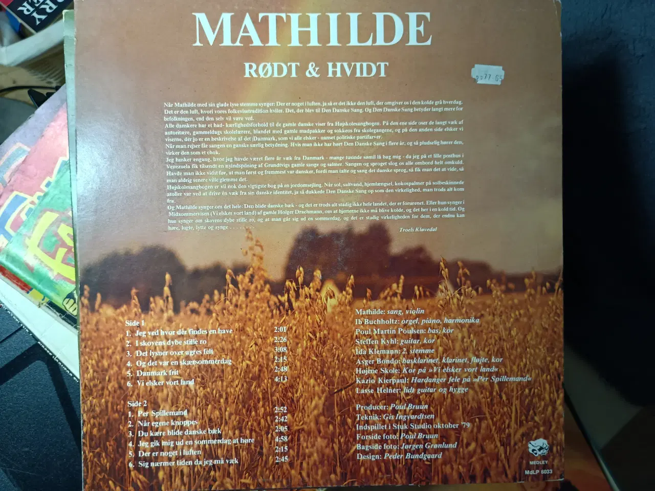Billede 2 - Mathilde, Rødt Og Hvidt.