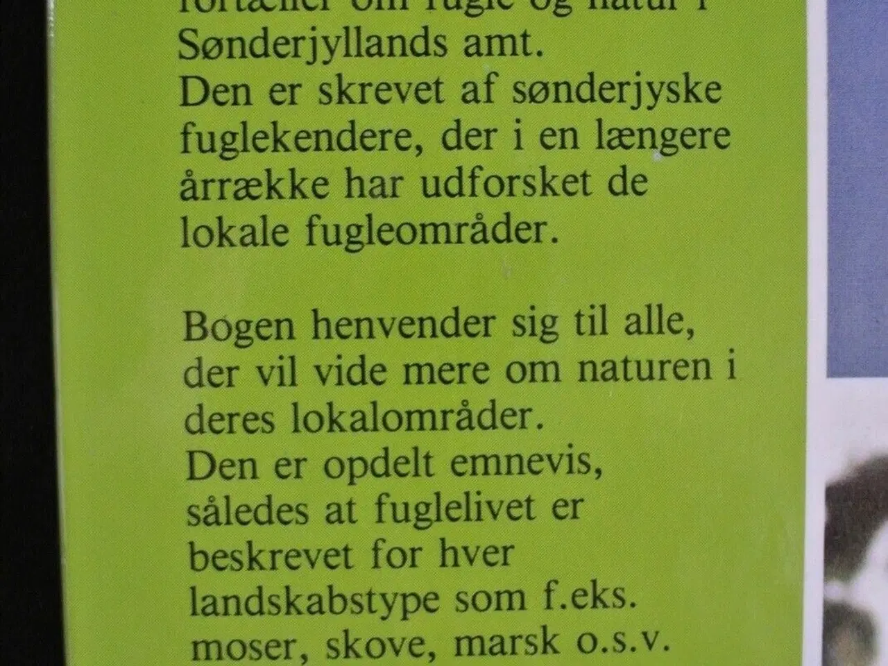 Billede 3 - sønderjyllands fugleliv, red. af knud nielsen mfl.