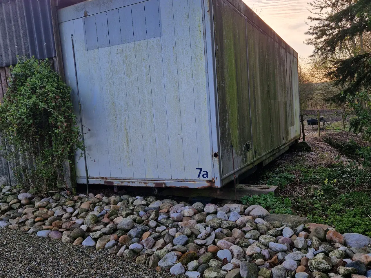 Billede 1 - Alo container med påbygget halvtag