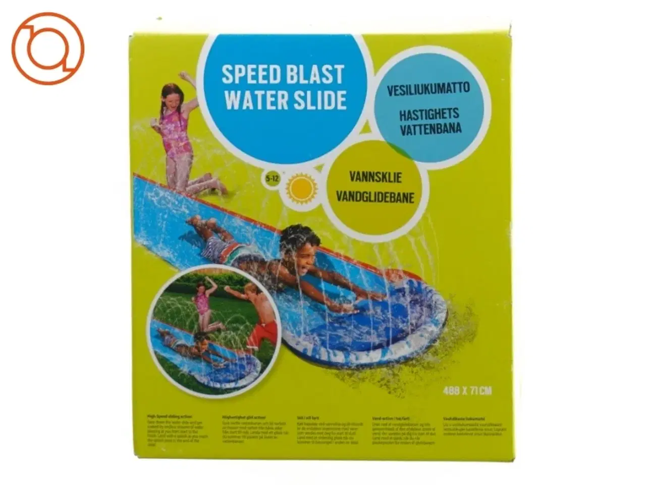 Billede 1 - Speed blast water slide (str. 488 x 71 cm)