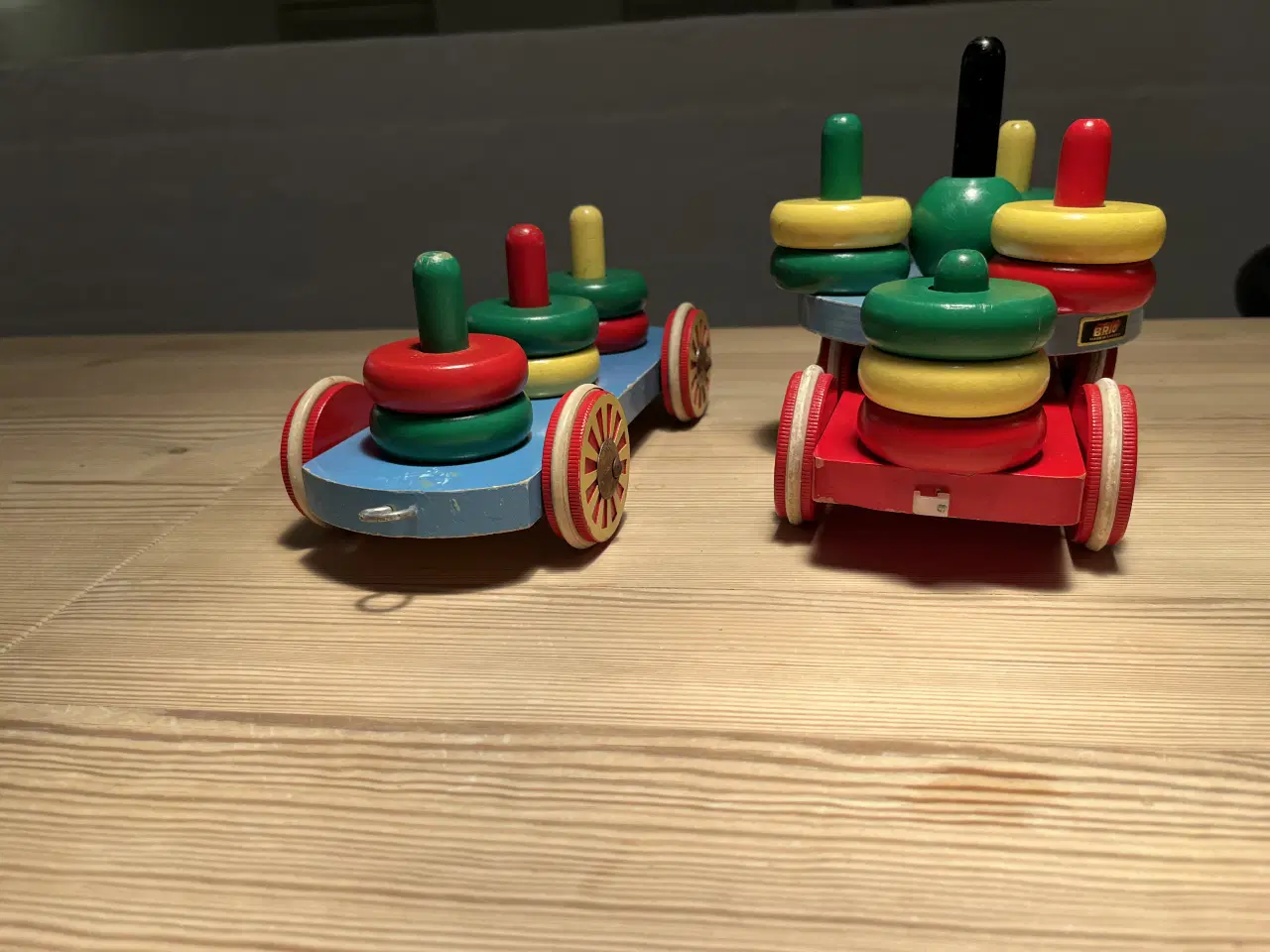 Billede 2 - BRIO trækvogne 2 stk. samlet pris