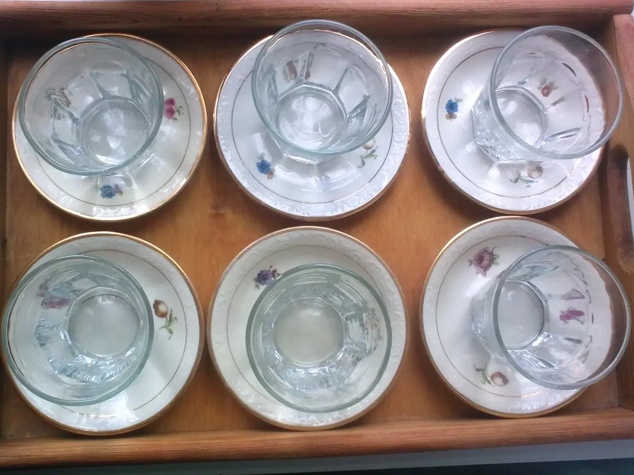 Billede 1 - Kaffe café Varm Kakao glas evt. bakke 6 eller 2